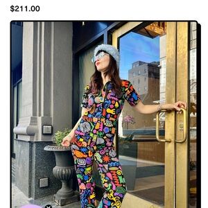 Nooworks Twill Coveralls in Party Mix